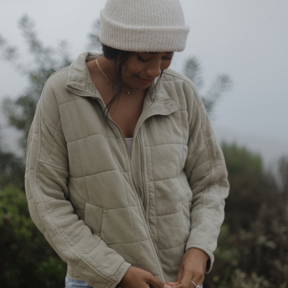 Green Quilted Jacket - image 3